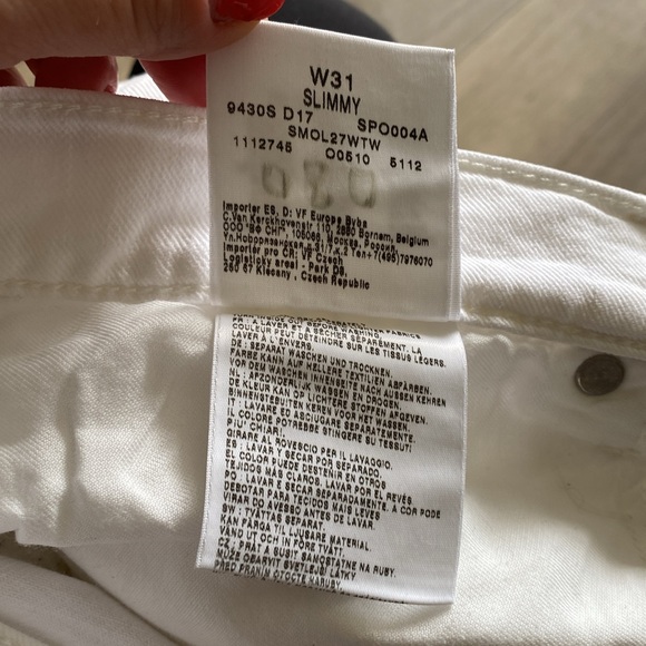 7 For all mankind 7FAM skinny jean straight leg - Picture 4 of 6